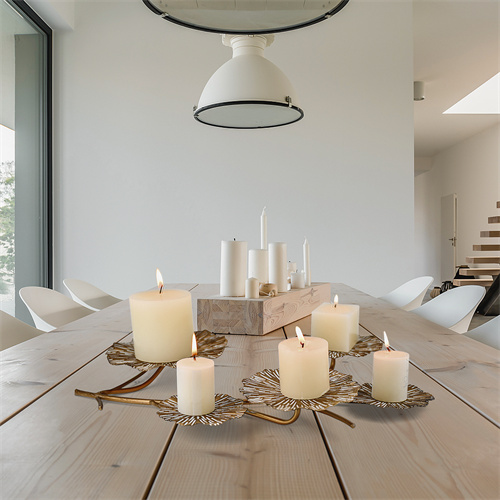 Gold Candle Holders - Home Decor